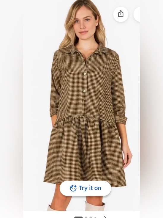 Gretchen Scott Designs Dresses & Skirts - Gretchen Scott So Sweet Dress in Checkmate